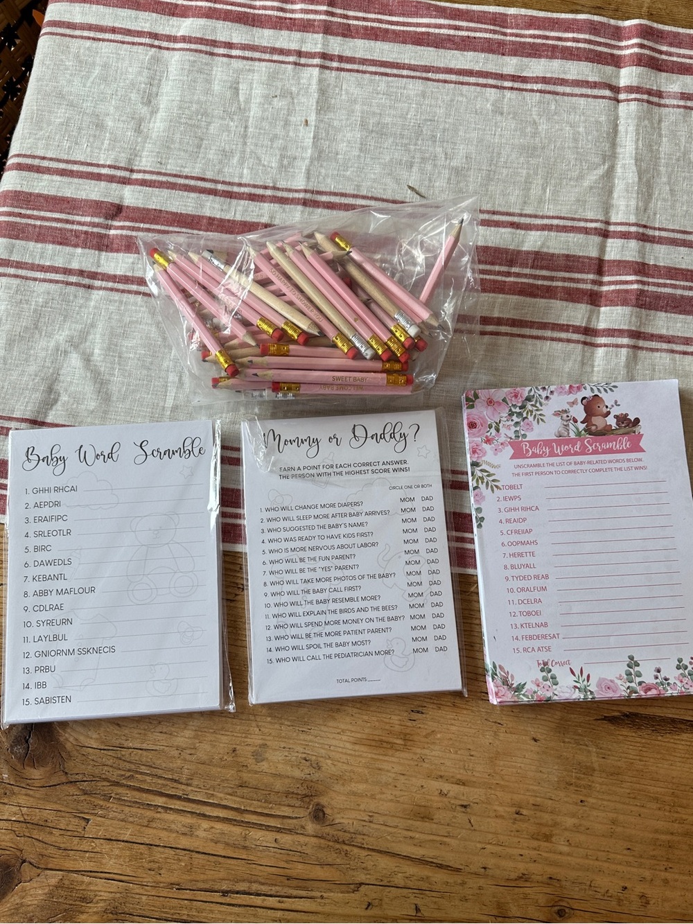 Baby Shower Games Bundle!